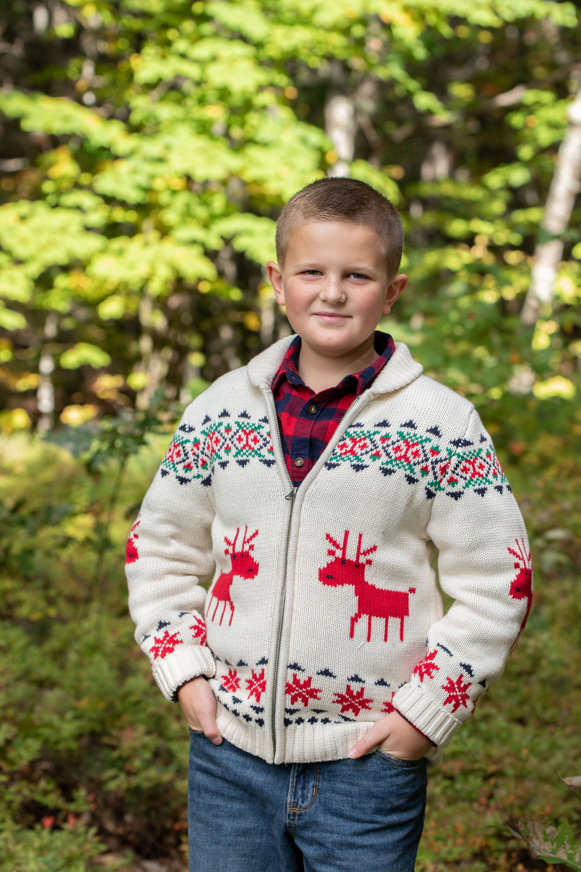 Michael Ahern, age 8.