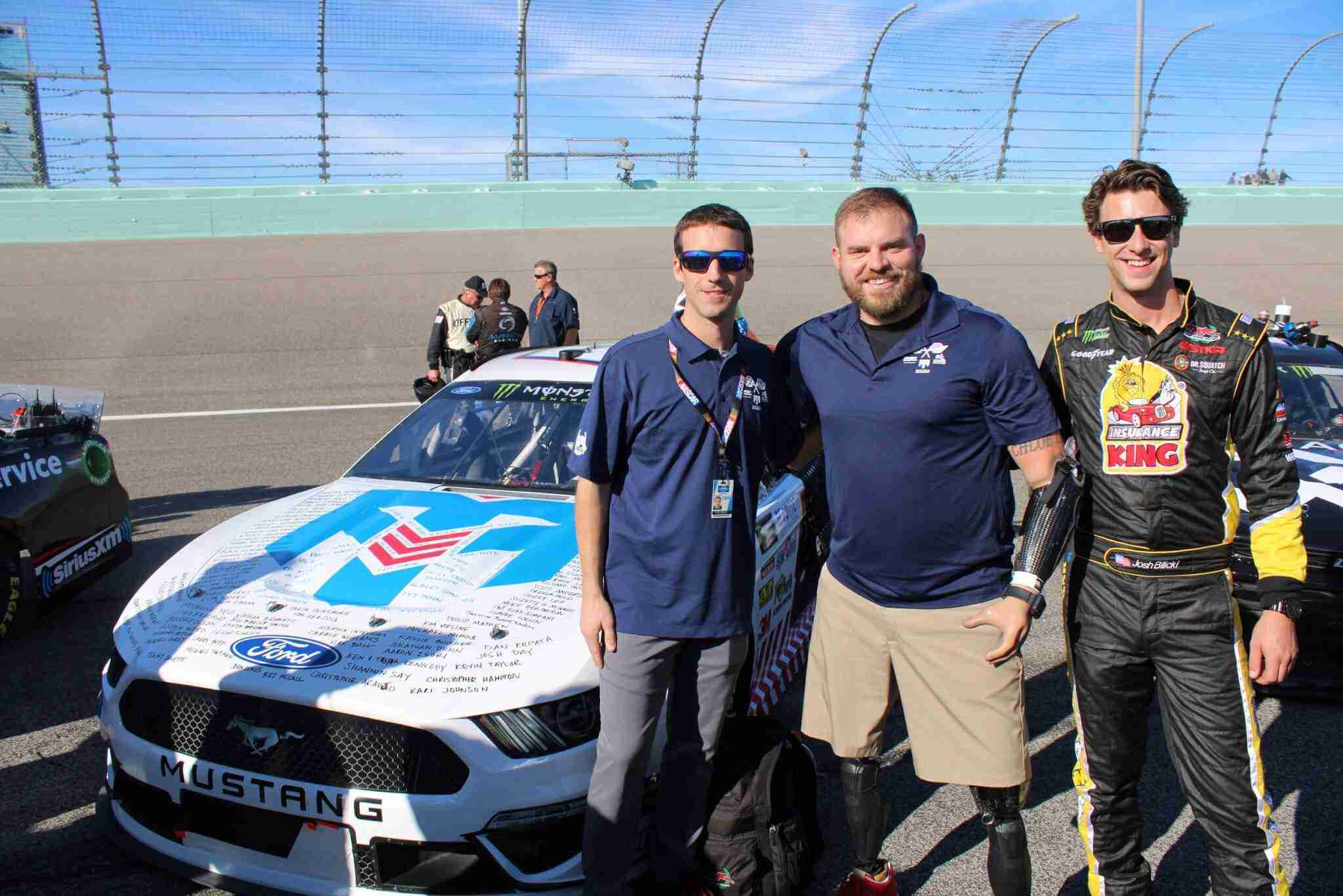 We partnered with Bangor Savings Bank and NASCAR to put the Travis Mills Foundation car on the track at Homestead Miami Speedway!