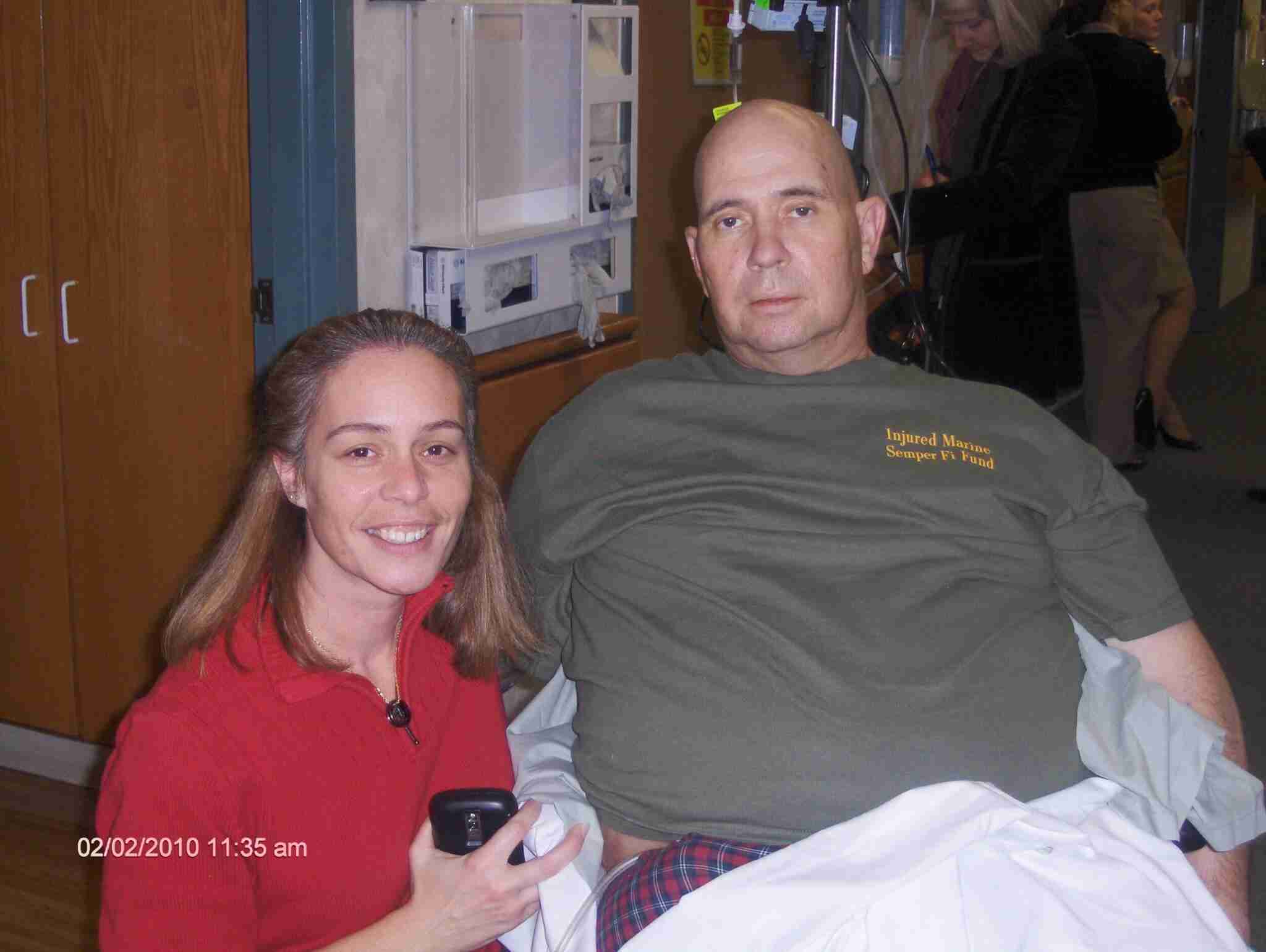 “Being a Caregiver of a Wounded Service Member is a tough but very rewarding job. “ - Wife, Vickki Mackey