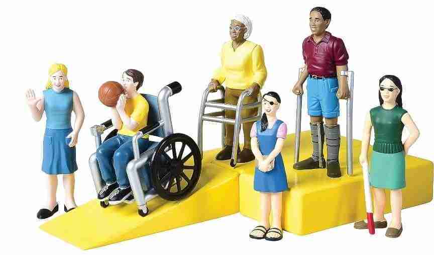 Diverse Abilities Doll House People