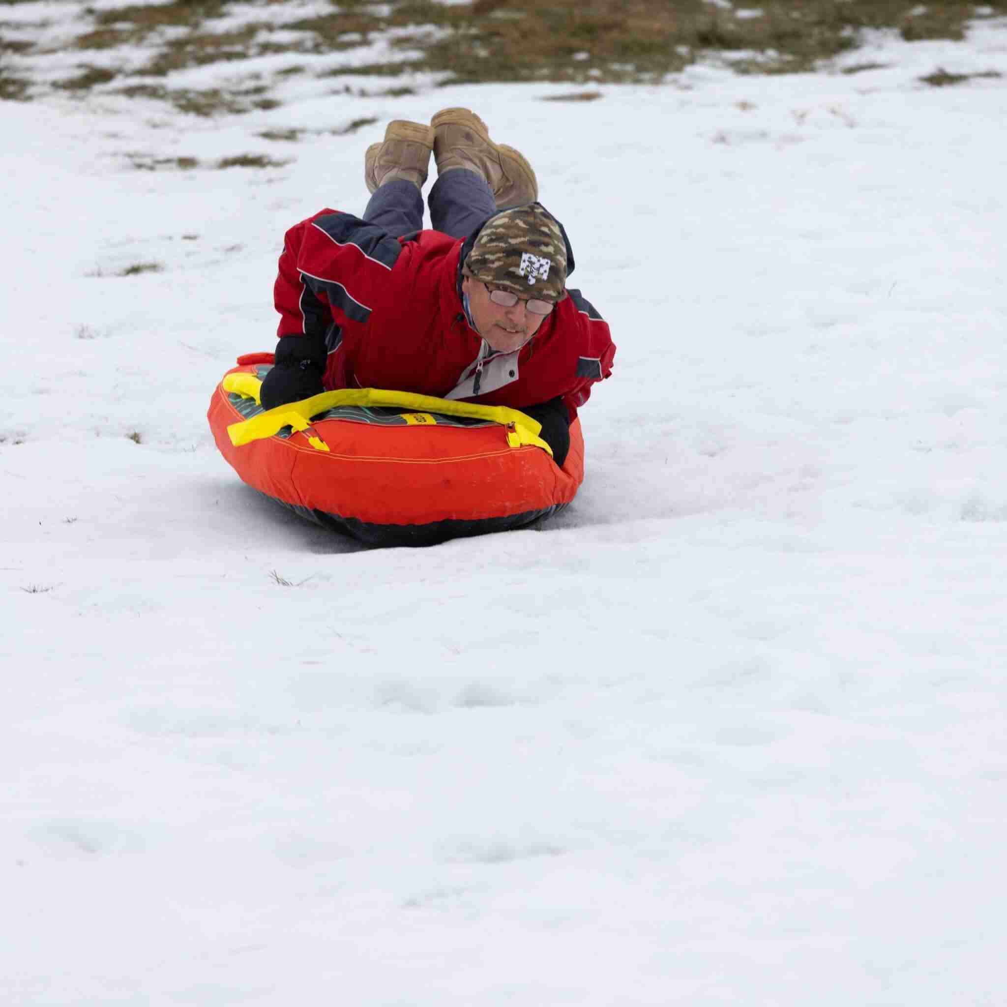 sledding