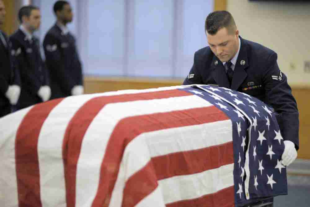 Air Force Veteran Shane Shaltry was a proud member of the Honor Guard during the 14 years he served in the military and estimates he served at more than 300 services.